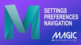 Settings and Preferences and Navigation