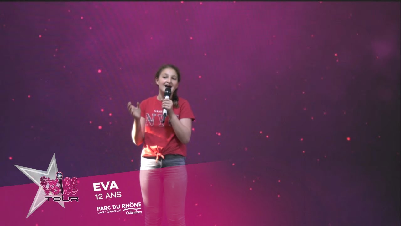Eva 12 Ans Swiss Voice Tour 2022 Parc Du Rhône Collombey Youtube