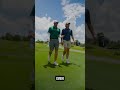 Play a hole with George and Dean 💪 #golf #TheDuels #LIVGolf
