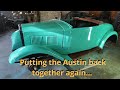 Part 7: 1933 Austin 10 Restoration (Assembling the body panels)
