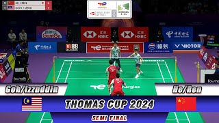 Goh Sze Fei/Nur Izzuddin vs He Ji Ting/Ren Xiang Yu - Thomas Cup 2024 - SF