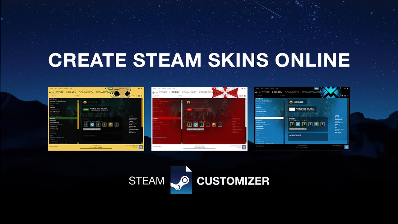 Comunidade Steam :: Guia :: Useful websites to enhance your Steam  customization & experience