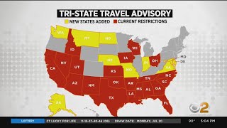 10 More States Added To Tri-State Travel Advisory List
