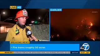 Famous Sepulveda Fire Update | LAFD PIO Captain Erik Scott with ABC 7 Net Worth