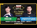Wc3  ne moon vs fortitude hu  lb quarterfinal  warcraft 3 allstar league season 1 monthly 2