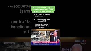 Le général Yakovleff sur LCI : « Israël n’aime pas la FINUL car elle documente tout. »