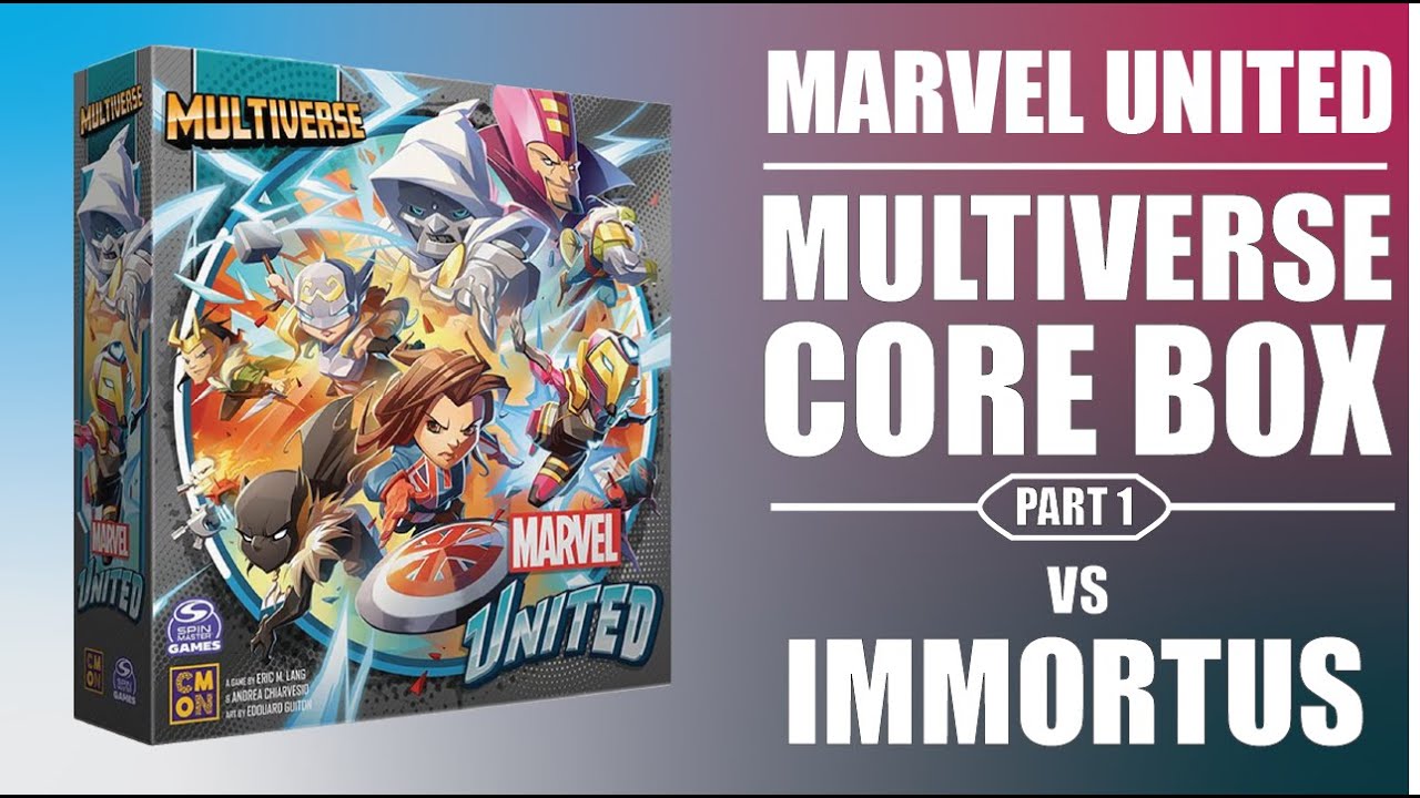 What Timeline are we in? | Immortus Gameplay | Marvel United: Multiverse Core Box