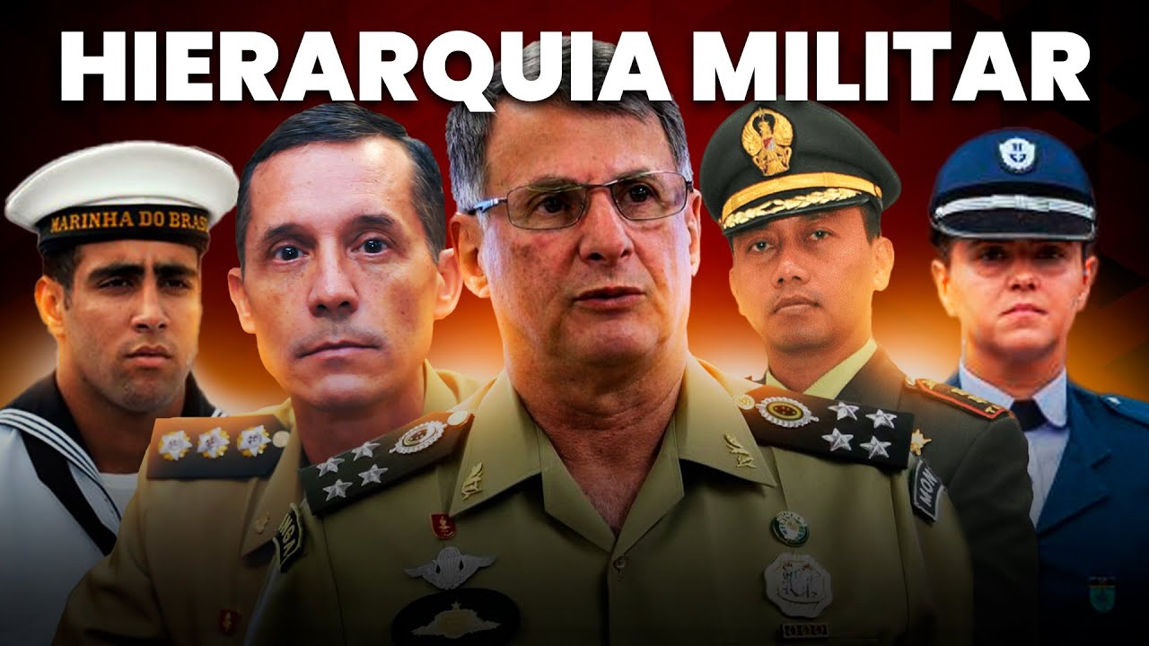 A HIERARQUIA MILITAR NAS FORÇAS ARMADAS | Como funciona?
