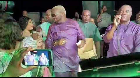 K1 DE ULTIMATE SERENADES ACTOR YOMI FABIYI AT LAIDE BAKARE'S HOUSE WARMING