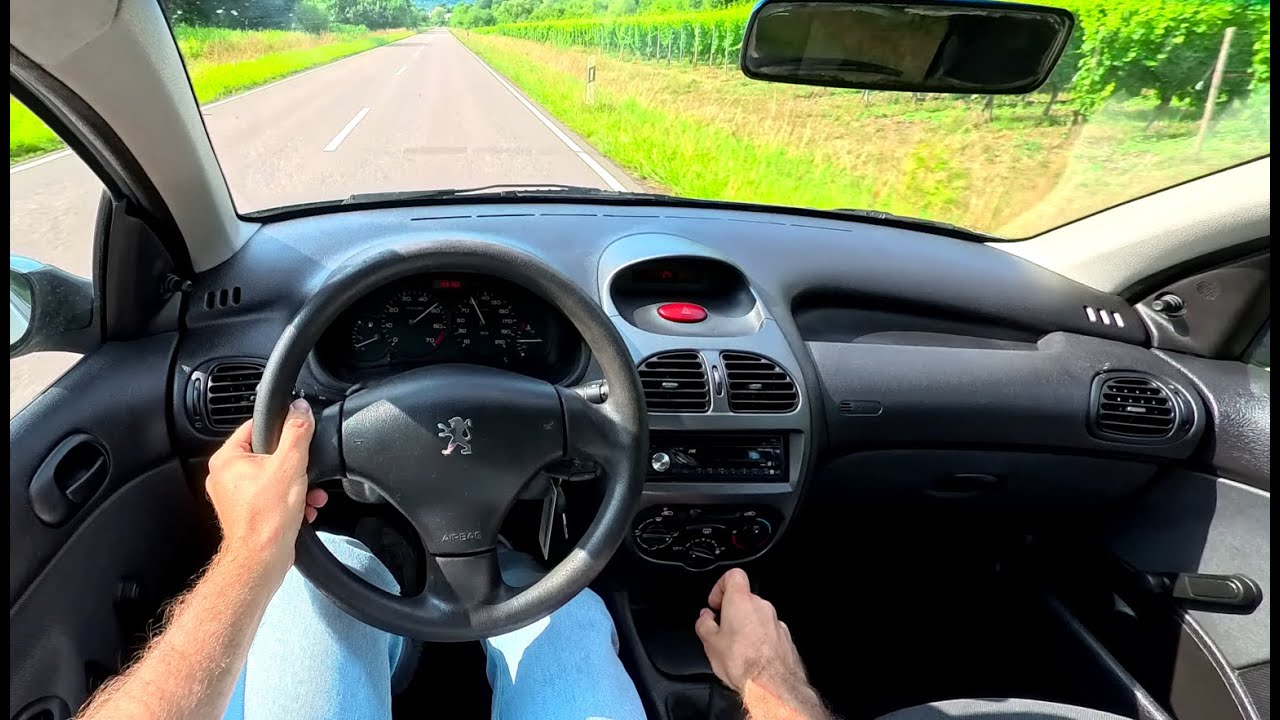 2006 Peugeot 206 [1.4 - 75 HP] POV Test Drive 4K
