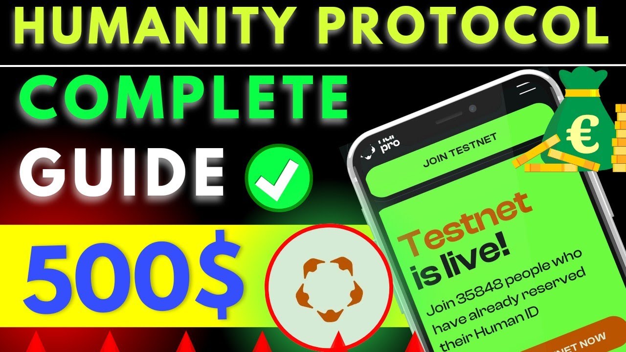 Humanity Testnet Airdrop - Earn 500$ 🤑 | Humanity Protocol Testnet ...