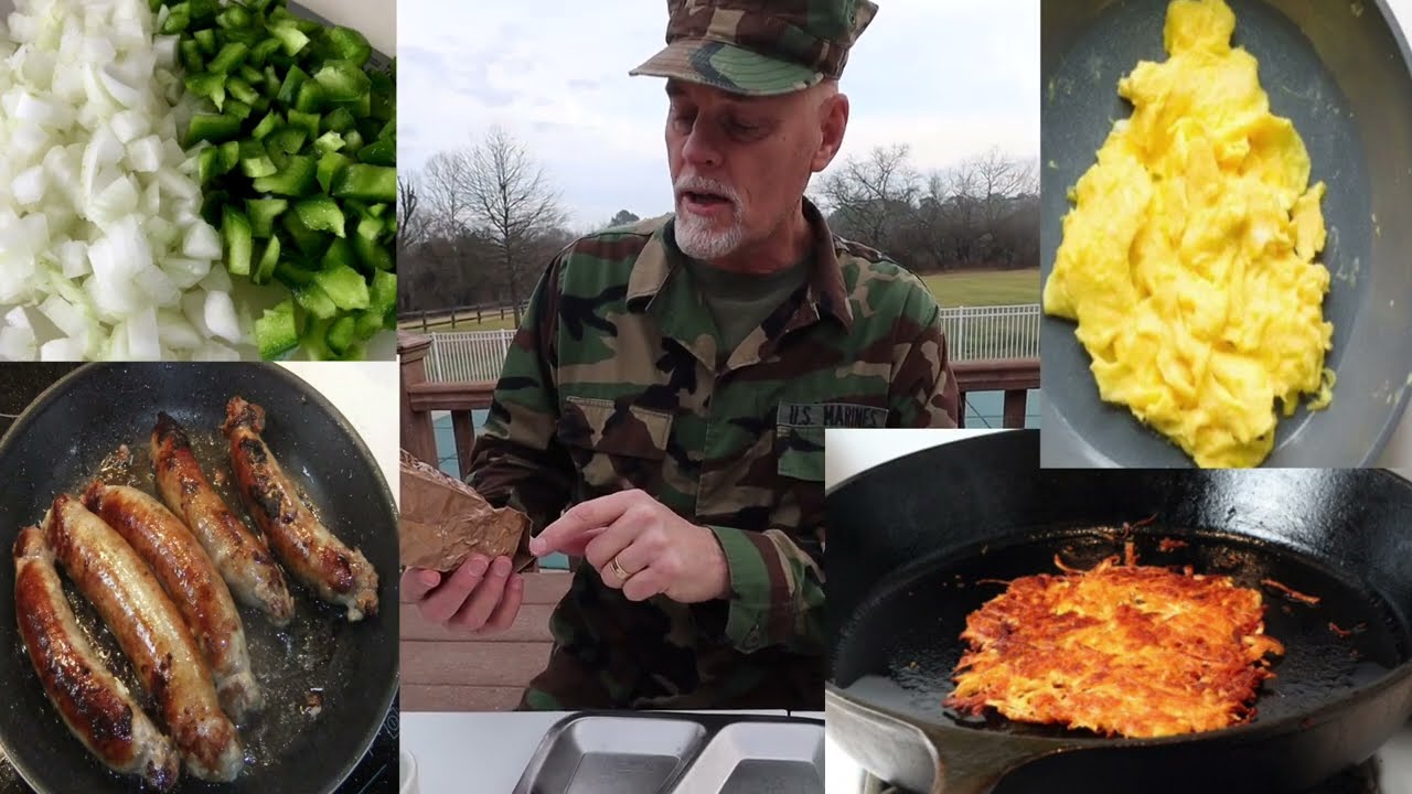 MRE COLD WEATHER / SCRAMBLED EGGS EDITION.  THIS IS A TOP 5 MRE