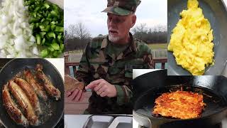 MRE COLD WEATHER / SCRAMBLED EGGS EDITION.  THIS IS A TOP 5 MRE