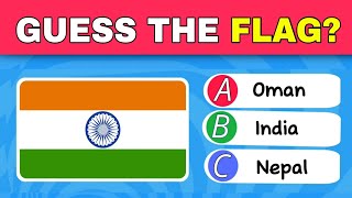 Guess and Learn ALL 49 FLAGS Of ASIA | Flag Quiz