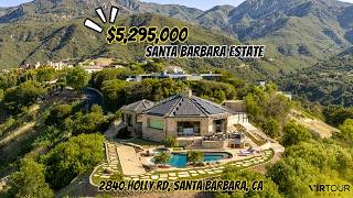 💰 $5,295,000 Santa Barbara estate | 2840 Holly Rd, Santa Barbara, CA 93105