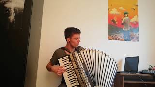 Video thumbnail of "Bad Guy. Billie Eilish. Accordion Cover."