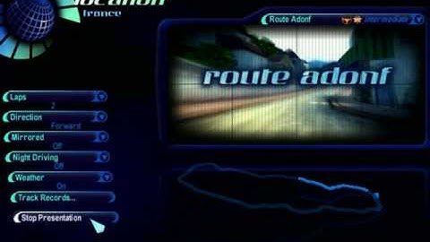 NFS:HS - Route Adonf Presentation