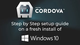 How to install Apache Cordova on a fresh Windows 10 installation screenshot 5