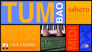 Video thumbnail of "TUMBAO SALSERO 408 MIDIS DE ACORDES PIANO & BAJO (WWW AREITOPRODUCCIONES.COM)"
