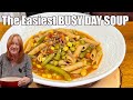 BUSY DAY SOUP A Vegetable Hamburger with Easy Secret Ingredient Soup