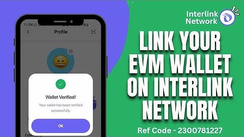 How To Link Your EVM Wallet On Interlink Network 