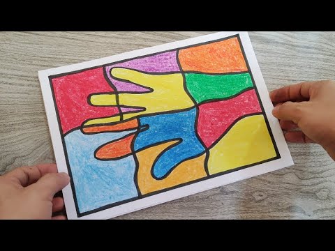 Very Easy Art For Kids | Easy Drawing Ideas | School Project | Arts & Crafts  - Youtube