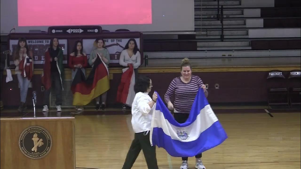 2022 Foxcroft Academy Flag Ceremony YouTube