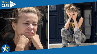 Carmen Electra unrecognisable as devastated Baywatch babe 'wipes away tears'