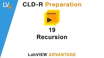 LabVIEW CLD R 19 Recursion