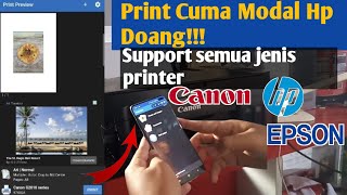 Cara Print Menggunakan Handphone