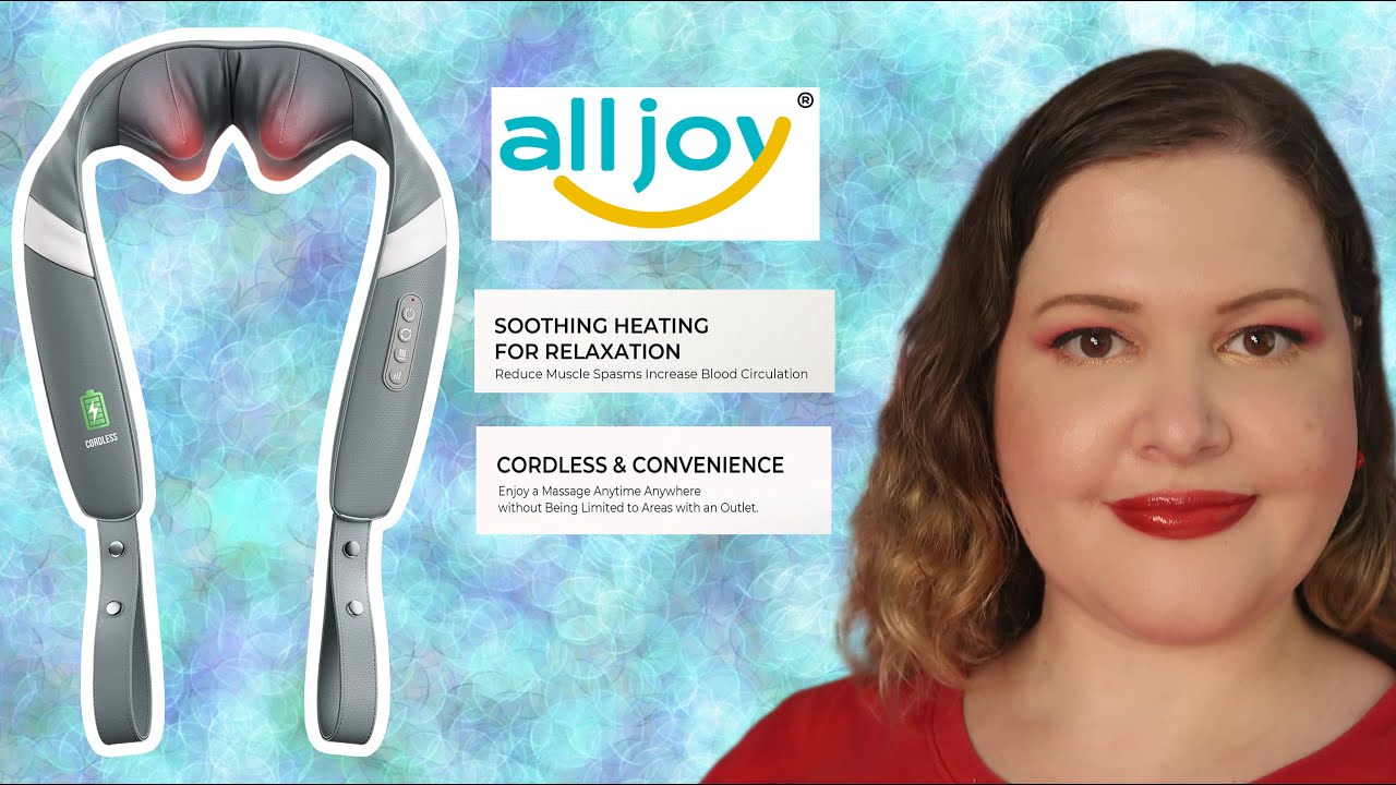 ALLJOY Portable Neck Massager - YouTube