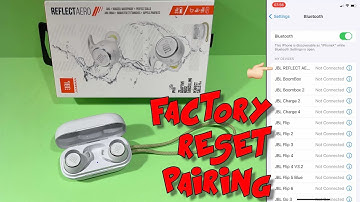 JBL Reflect Aero Factory Reset, Pairing, and App