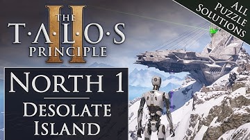 The Talos Principle 2 - North 1 "Desolate Island" Walkthrough | 100% Guide Part 6