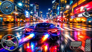 High Speed City Racing – Supercar Flames and Neon Lights Showdown screenshot 2