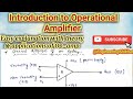 Introduction to Operational Amplifier (Op-Amp)
