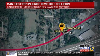 Man who died from injuries in wreck at intersection of Greenwood Rd. and Mission St, identified
