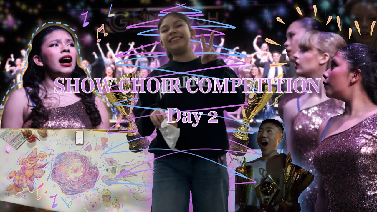 Show Choir Competition- Day 2/3 (Eating, Hanging out + Getting Ready w/ Katy)