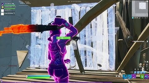 Fortnite box fight fill but with cheats X4 damage!