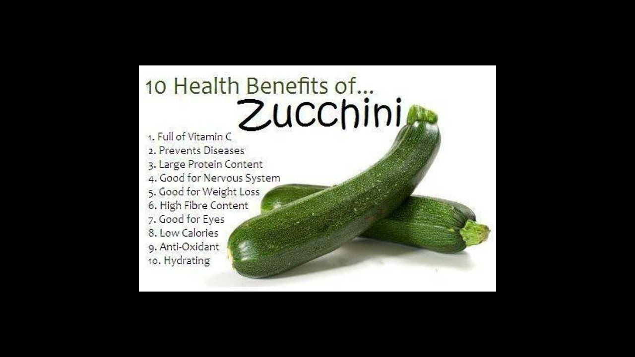 10 Health Benefits Of Zucchini