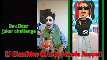 Dax Joker open verse challenge [@Thatsdax] RJ [Hamilton Ontario Canada Rapper] verse