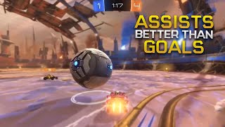 Rocket League ASSISTS That Are Better Than The Goal!