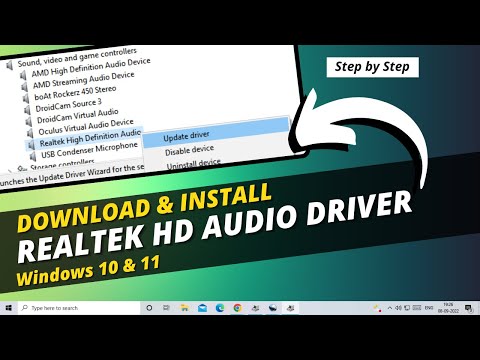 #1 How to Download & Install Realtek HD Audio Driver on Windows 10/11 Mới Nhất