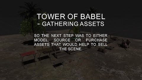 Tower of Babel- Work in Progress- Part 3
