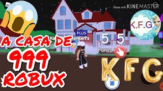 Roblox - COMPRANDO A NOVA CASA DE 999 ROBUX | BUYING THE NEW 999 ROBUX HOUSE.