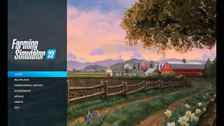 Farming Simulator 22 - Menu Menu Theme Music