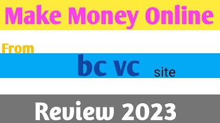 Shortzon Site Tutorial 2023 | Make Money Online From Home At Bc.vc Site | Online Earning From Home