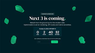 Nuxt 3 - открытая Beta