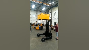 Testing the rough terran stacker with 1.3ton and 1600mm lift height
