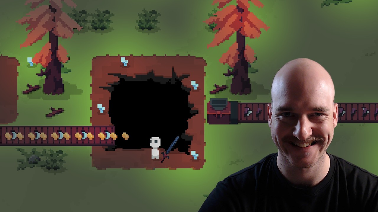 I made a factory game about feeding a giant hole