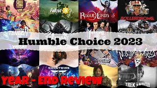 Humble Choice 2023 - A Year In Review